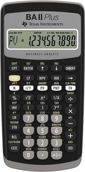 Texas Instruments Ba II Plus Pro Financial Calculator