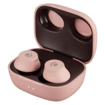 Volkano Taurus Series 2.0 True Wireless Earphones with Charging Case (Pink)