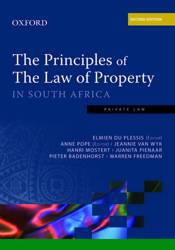 The Principles of the Law of Property in South Africa