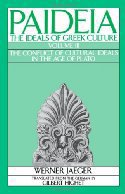 Paideia The Ideals Of Greek Culture Vol3