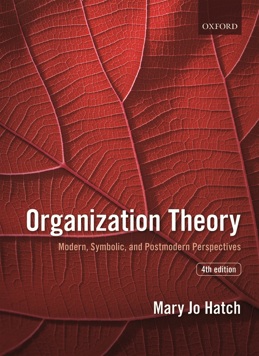 Organization Theory: Modern, Symbolic, and Postmodern Perspectives