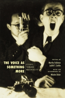 VOICE AS SOMETHING MORE THE