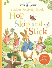 PETER RABBIT HOP SKIP STICK STICKER ACTI