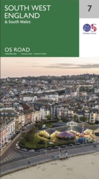 OS ROAD MAP 7 SOUTH WEST ENGLAND