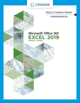 Shelly Cashman Series Microsoft Office 365 and Excel 2019 Comprehensive (E-Book)