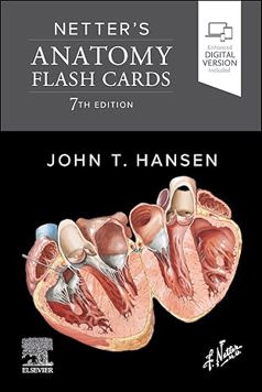 Netter's Anatomy Flash Cards