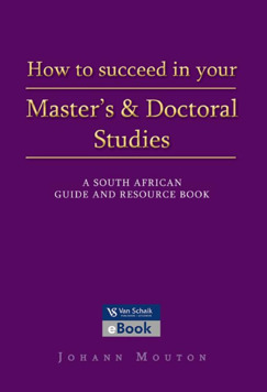 How to Succeed in Your Master's and Doctoral Studies (E-Book)