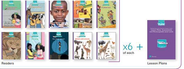 Vuma English Level 8 Reader Pack 