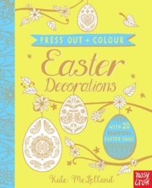 PRESS OUT & COLOUR EASTER DECORATIONS