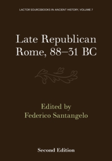 LATE REPUBLICAN ROME 88 31 BC