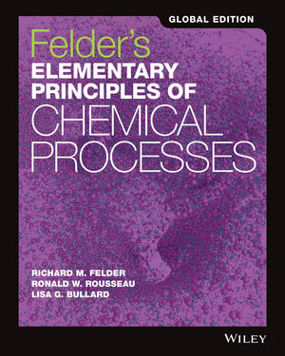 Felder's Elementary Principles of Chemical Processes (E-Book)