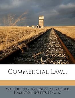 Commercial Law...