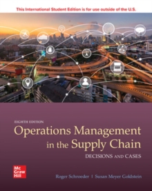 ISE Operations Management in the Supply Chain: Decisions and Cases