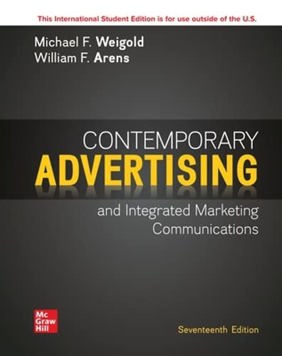 Contemporary Advertising and Integrated Marketing Communications