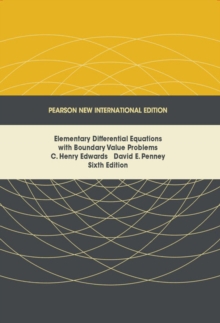 Elementary Differential Equations with Boundary Value Problems