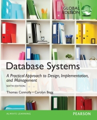 Database Systems: a Practical Approach to Design, Implementation, and Management (E-Book)