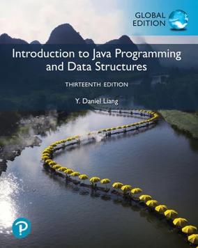 Introduction to Java Programming and Data Structures, Global Edition