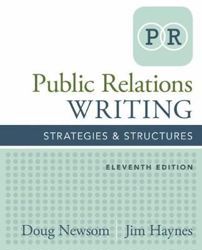 Public Relations Writing: Strategies and Structures