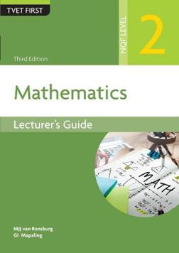 Mathematics Pack Lecturer's Support Pack