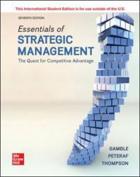 Essentials of Strategic Management: The Quest for Competitive Advantage