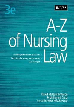 A - Z of Nursing Law