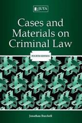 Cases and Materials on Criminal Law