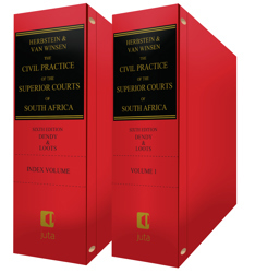 The Civil Practice of the Superior Courts of South Africa - Herbstein and Van Winsen