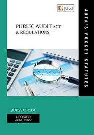 Public Audit Act and Regulations