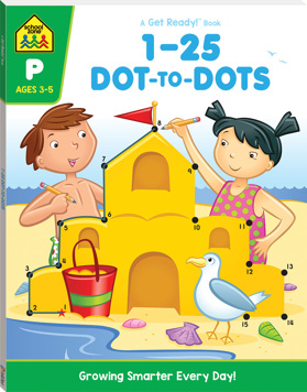 1-25 Dot-to-dot: A Get Ready Book