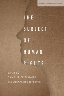 SUBJECT OF HUMAN RIGHTS