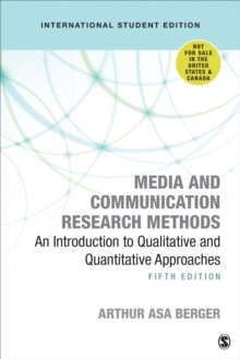 MEDIA & COMMUNICATION RESEARCH METHODS I