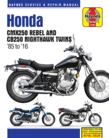 HONDA CMX250 REBEL AND CB250 NIGHTHAWK