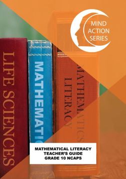 Mind Action Series Mathematics Literacy Teachers Guide Grade 10