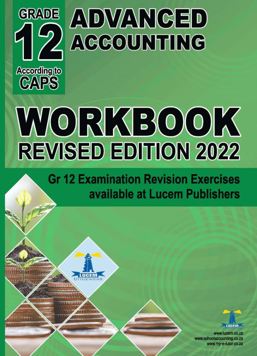 Advanced Accounting Grade 12 Workbook