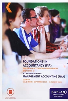 MANAGEMENT ACCOUNTING FMA ACCA F2