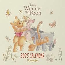 Winnie The Pooh 2025 Square Wall Calendar 