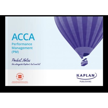 ACCA Performance Management (PM) Pocket Notes 2025