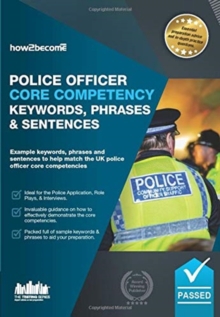 POLICE OFFICER CORE COMPETENCY KEYWORDS