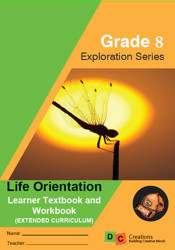DC Expl Gr 8 Life Orientation Learner WB by  - front cover