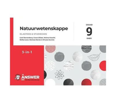 Natuurwetenskappe 3-in-1 Graad 9 Handboek en Studiegids