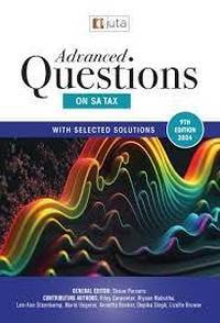 Advanced Questions on SA Tax 2024