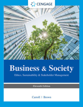 Business & Society: Ethics, Sustainability and Stakeholder Management (E-Book)