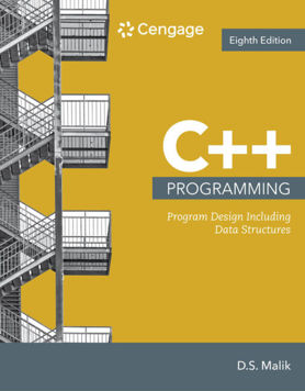 C ++ Programming:  Program Design Including Data Structures (E-Book)