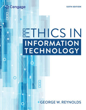 Ethics in Information Technology (E-Book)